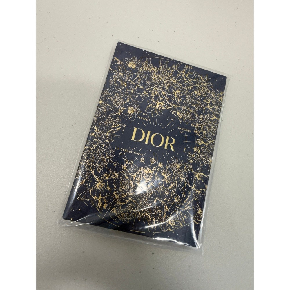 Authentic Dior Holiday Notebook Premium Navy Gold Constellation NEW